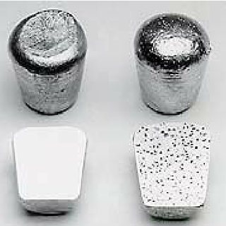Reduced pressure test samples showing acceptable and rejected porosity